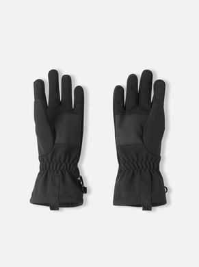 Детские перчатки Reima Softshell Tehden 527361-9990 черные RM-527361-9990 фото
