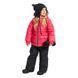 Зимний термо комплект для девочки Peluche&Tartine F18M60EF Coral/Deep Gray F18M60EF фото