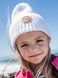 Дитяча шапка Reima Hattara 538051-0100 біла RM-538051-0100 фото 1