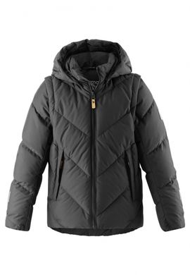 Зимняя куртка-пуховик для мальчика 2в1 Reima Beringer 531483-9990 черная RM-531483-9990 фото