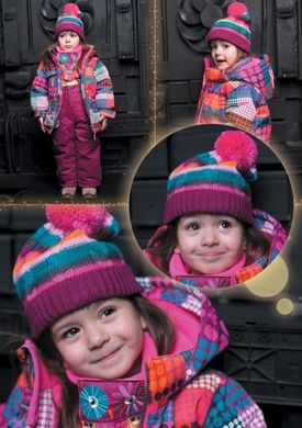 Зимовий термо костюм для дівчинки Deux par Deux D803_533 d213 фото