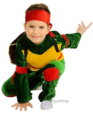 Карнавальний костюм для хлопчика "Черепашка Ніндзя" Purpurino pur1346 фото