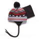 Зимняя шапка и манишка для мальчика Peluche & Tartine F17ACC07BG Deep Grey F17ACC07BG фото