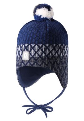 Зимняя шапка Reima Uljas 518531-6981 темно-синяя RM-518531-6981 фото