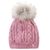 Зимова шапка для дівчинки NANO F18TU1252 Vintage Pink F18TU1252 фото