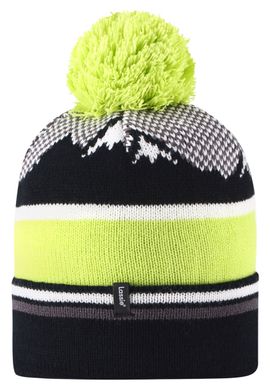 Зимова шапка для хлопчика Lassie Raimar 728784-9991 чорна LS-728784-9991 фото