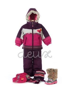 Зимовий термо костюм для дівчинки Deux par Deux модель C807_550 d237 фото