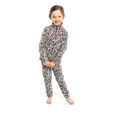 Флісовий костюм для дівчинки NANO F19-BUWP604 Gray/Aqua/Pink F19-BUWP604 фото