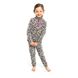 Флісовий костюм для дівчинки NANO F19-BUWP604 Gray/Aqua/Pink F19-BUWP604 фото 1