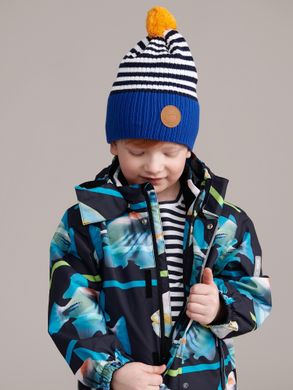 Дитяча шапка Reima Tokko 538069-6711 синя RM-538069-6711 фото