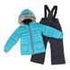 Зимовий термокомплект для дівчинки Peluche&Tartine F18M60EF Surf Aqua/Deep Gray F18M60EF фото