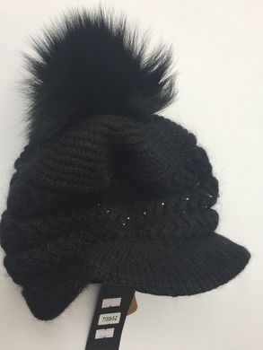 Зимова шапка для дівчинки 28 z028 фото