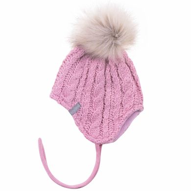 Зимова шапка для дівчинки NANO F18TU452 Vintage Pink F18TU452 фото