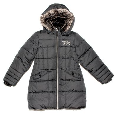 Зимове пальто для дівчинки Peluche&Tartine F17M1500EF Ebony Mix F17M1500EF фото