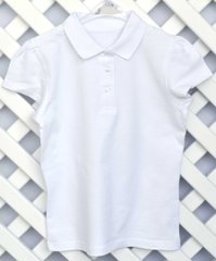 Белая футболка для девочки George, z4088 z4088 фото