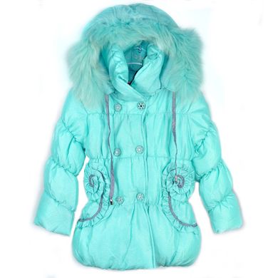 Зимове пальто для дівчинки 4592 z4592 фото