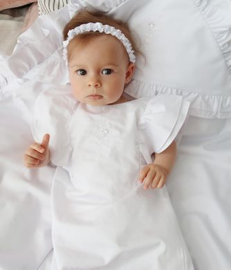 Стильное крестильное платье для девочки 3402 AN3402 фото