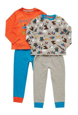Пижама для мальчика F&F "Медвежонок" 2 в упаковке 89500 фото