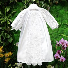 Крестильное платье "Маргарита" ANGELSKY белое AN1402 фото