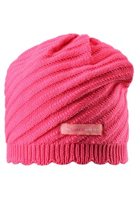 Демісезонна шапка для дівчинки Lassie "Темно-рожева" 728701-3400 LS-728701-3400 фото