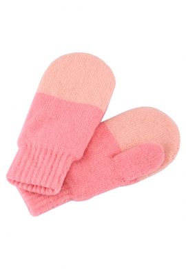 Вовняні рукавиці для дівчинки Reima Luminen 527342-4561 рожеві RM-527342-4561 фото