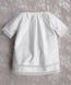 Хрестильна сорочка для дівчинки 2102 ANGELSKY молочна AN2102 фото 2