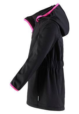 Куртка softshell для девочки Lassie 721712-9990 черная LS-721712-9990 фото